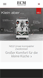 Mobile Screenshot of ecm.de